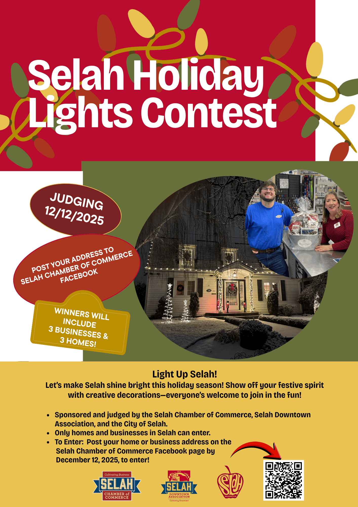 Selah Holiday Lights Contest - Judging Night!
